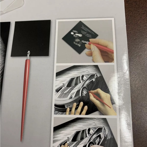 NEW Reeves Scraperfoil Art Kit Car Vehicle - Picture 2 of 6